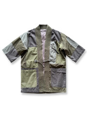 パッチワークとウォッシュ加工が映えるヴィンテージ風はんてん