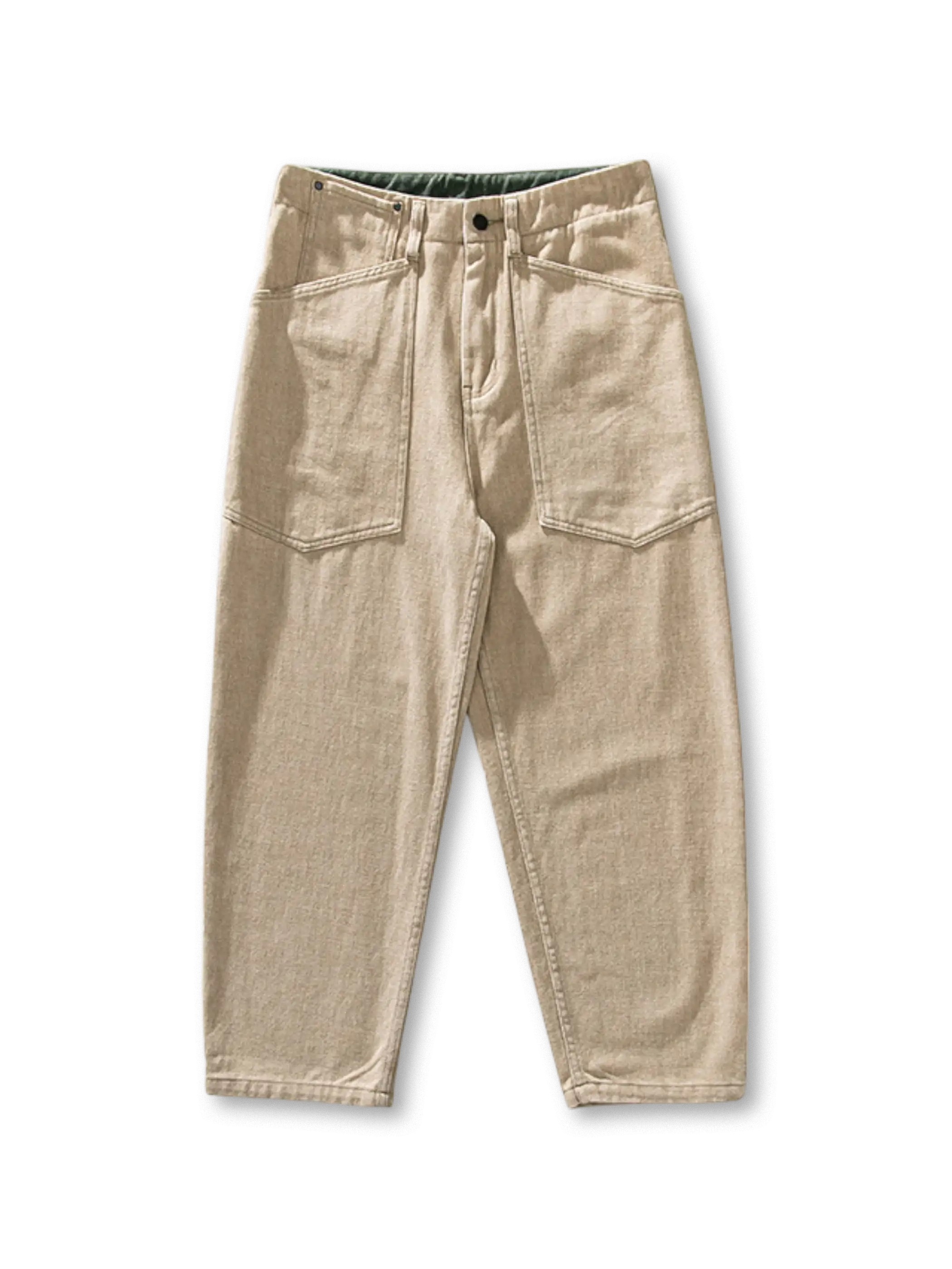 ヴィンテージワイドストレートワークパンツ全体像