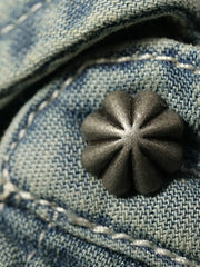 ナバホエンブロイダリーデニムウェスタンシャツ