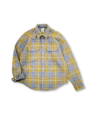 100%ウールのヘビーウェイト素材とヴィンテージ風チェック柄が特