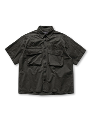 ヴィンテージワークポケットオーバーシャツ全体像(オリーブグリーン、ライトグレー、ネイビーブルー)