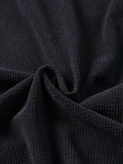 カラーブロックVネック袢纏ジャケット