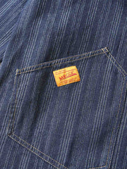 詳細画像: ヴィンテージストライプデザインとマルチポケットのディテール画像