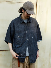 VTGデニムST ショートスリーブシャツ