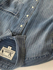 WABASH抜染 デニムシャツ