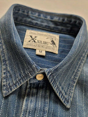 WABASH抜染 デニムシャツ