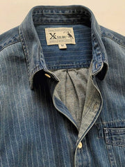 WABASH抜染 デニムシャツ