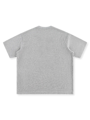 250gヘビーウエイトワッフルヘンリーネックTシャツ