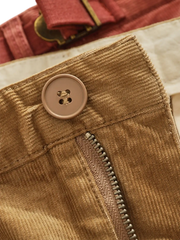 ウォッシュドコーデュロイカーゴショーツ