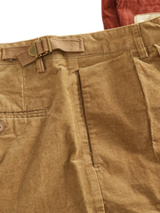 ウォッシュドコーデュロイカーゴショーツ