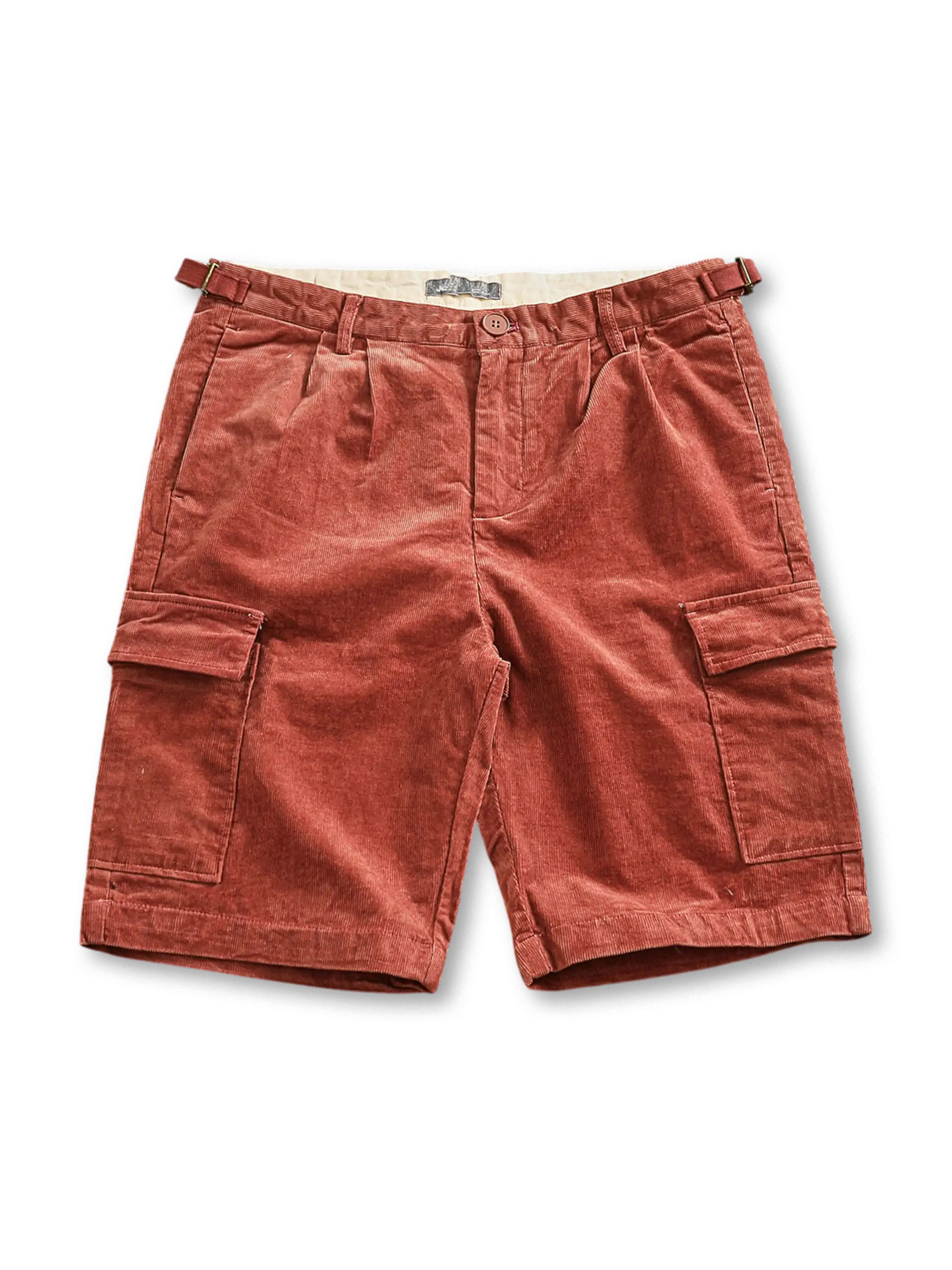 ウォッシュドコーデュロイカーゴショーツ