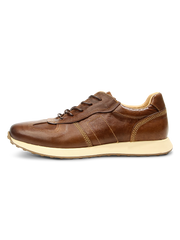 ウォッシュドホースレザーのレトロスニーカー