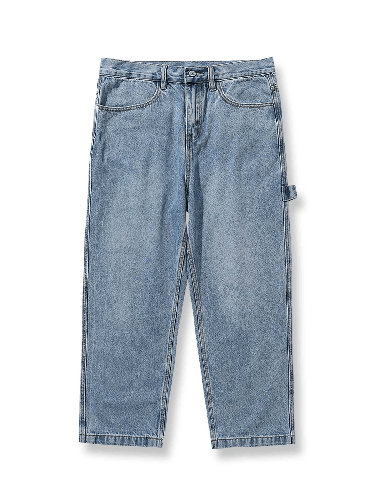 ウォッシュドワークスタイルデニムパンツ