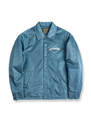 防水プリントと中綿入りのコーチジャケットの製品イメージ