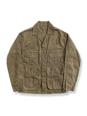 ワックス加工のオイルハンティングジャケット