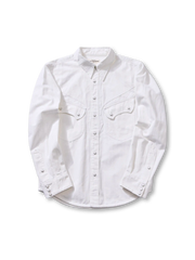 ウエスタン デニム スナップシャツ