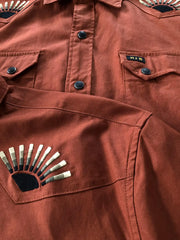 ウエスタンエンブロイダリーシャツ