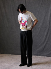 ウエスタン×ハウンド ジャカードニットTシャツ