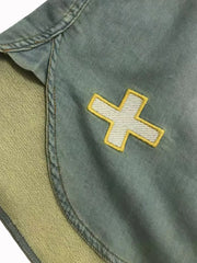 ウエスタンナバホ刺繍ウォッシュドデニムシャツ