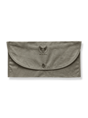 WWIIヴィンテージ風キャンバス手袋収納バッグの正面画像