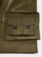 ミドル ウエスト ワーク ショートパンツ