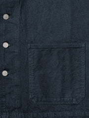 袖チェックコンビ 15oz赤耳ローデニムジャケット