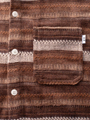 ヴィンテージ感 民族調ツイードシャツ