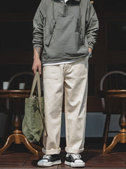 11.2ozナチュラル綿帆  デニムパンツ