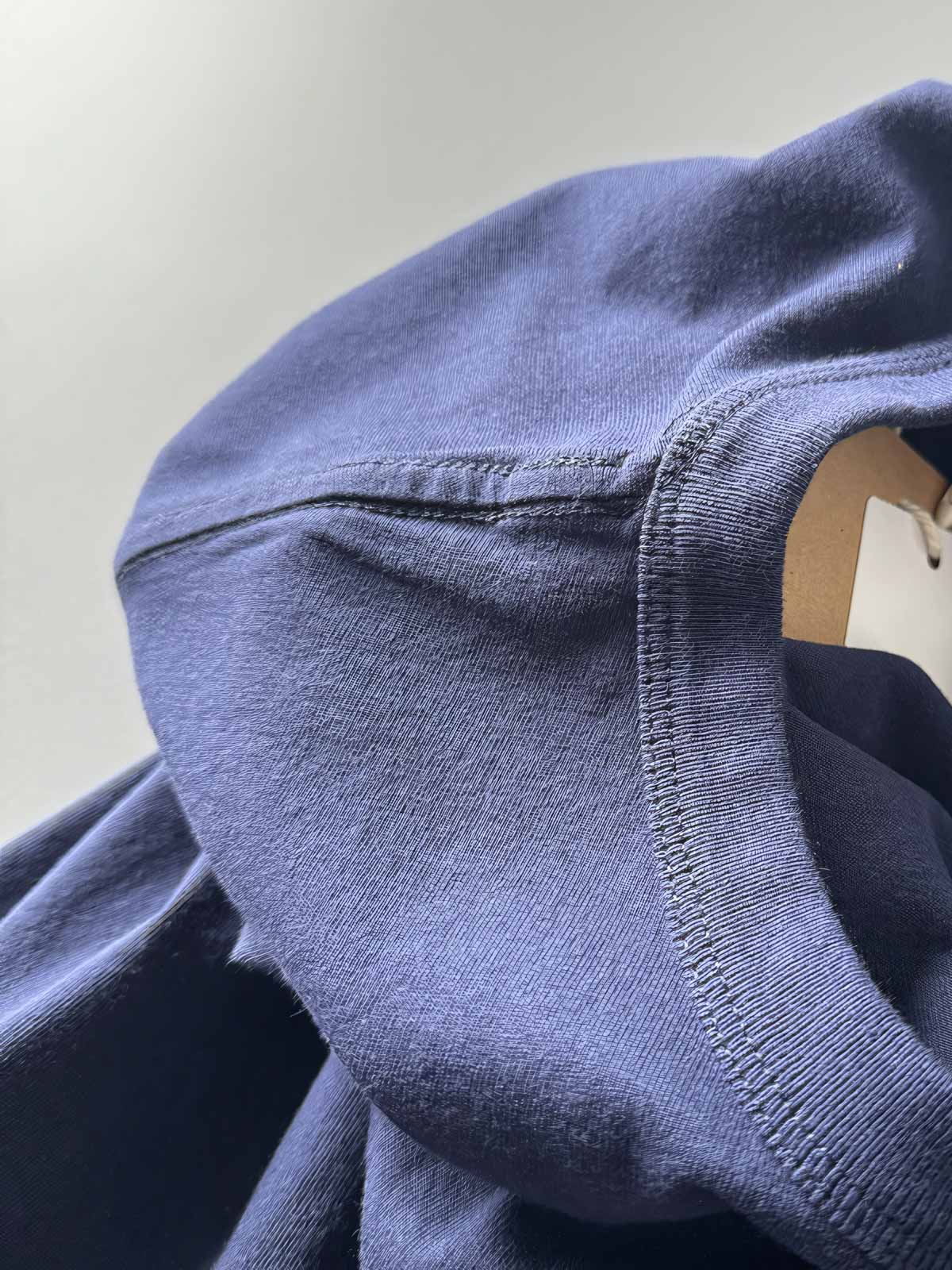 Tシャツのヴィンテージ加工ディテール画像