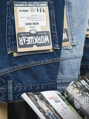 2色 デニムワークパンツ