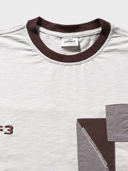 2色展開 コンビ長袖Tシャツ