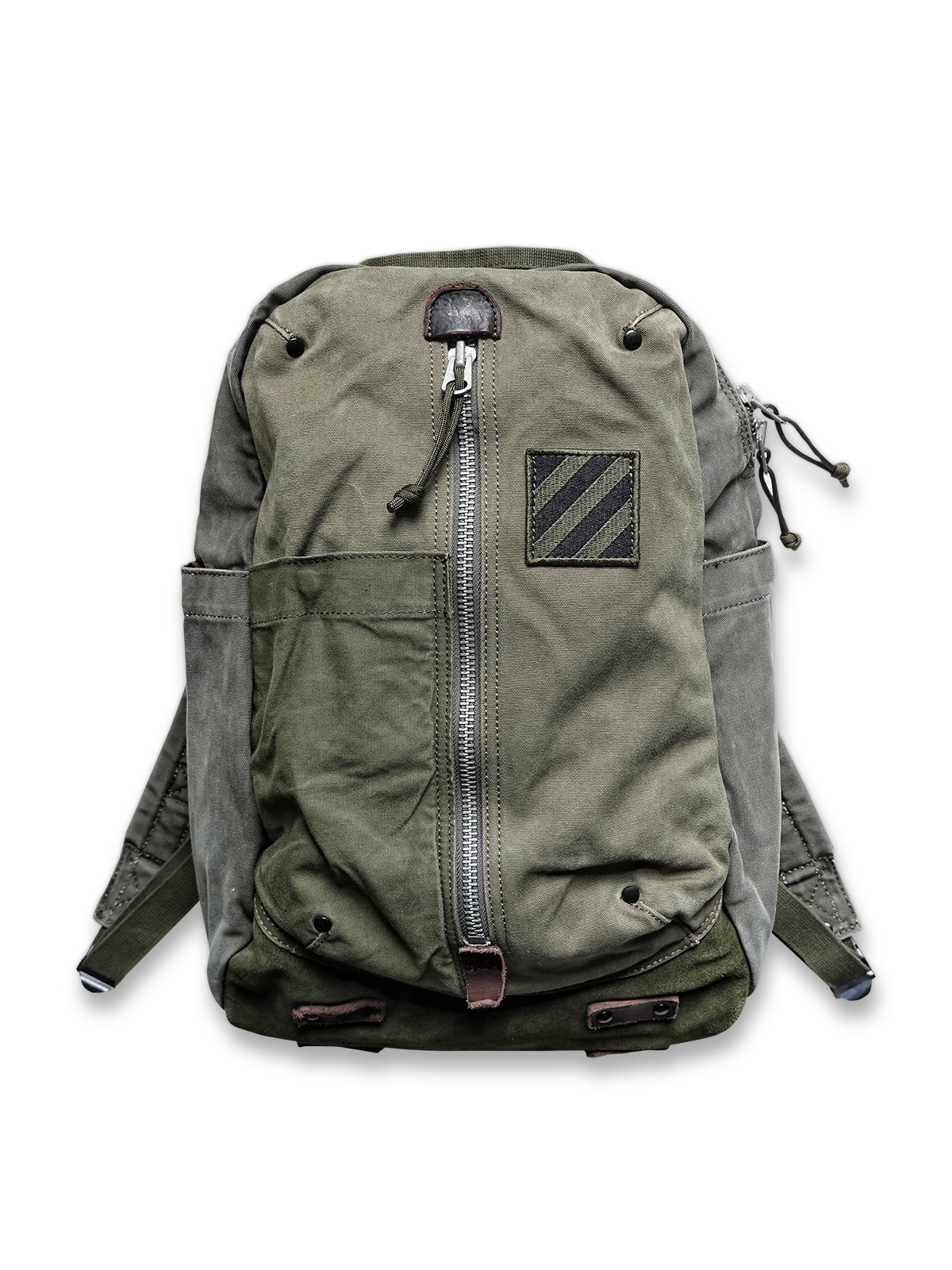 パッチワーク キャンバス リュックサック