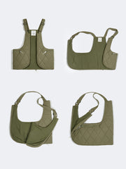 2way キルティング  ベスト・バッグ