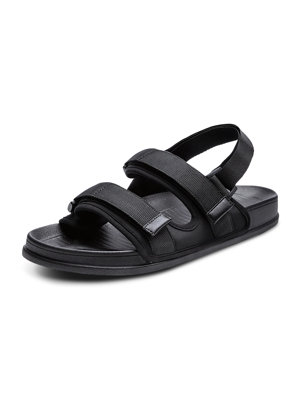 ヒールストラップが取り外せる2WAY仕様のビーチサンダル。