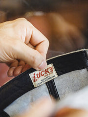 2WAY混紡 ドット キャップ