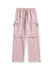 ヴィンテージスタイルのコンバーチブル2WAYワークパンツの全体表示