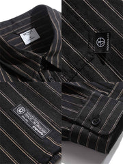 3色ストライプ カジュアルシャツ