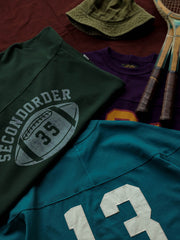 3色 ラグビー 長袖Tシャツ