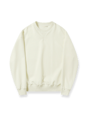 軽量で肌触りの良いエアコットンプルオーバースウェットの全体展示