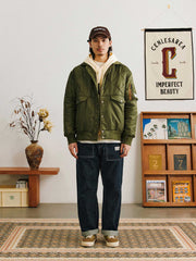 3Mシンサレート ダイヤモンドキルト フライトジャケット