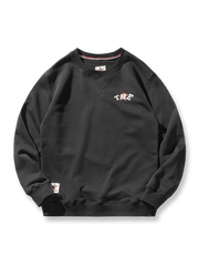 製品画像: 5色展開のクラシックなヘビーウェイトパイルクルーネックスウェットの全体画像