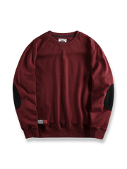 製品画像: 5色展開パッチデザインプルオーバースウェット正面