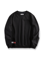 製品画像: 5色展開パッチデザインプルオーバースウェット正面