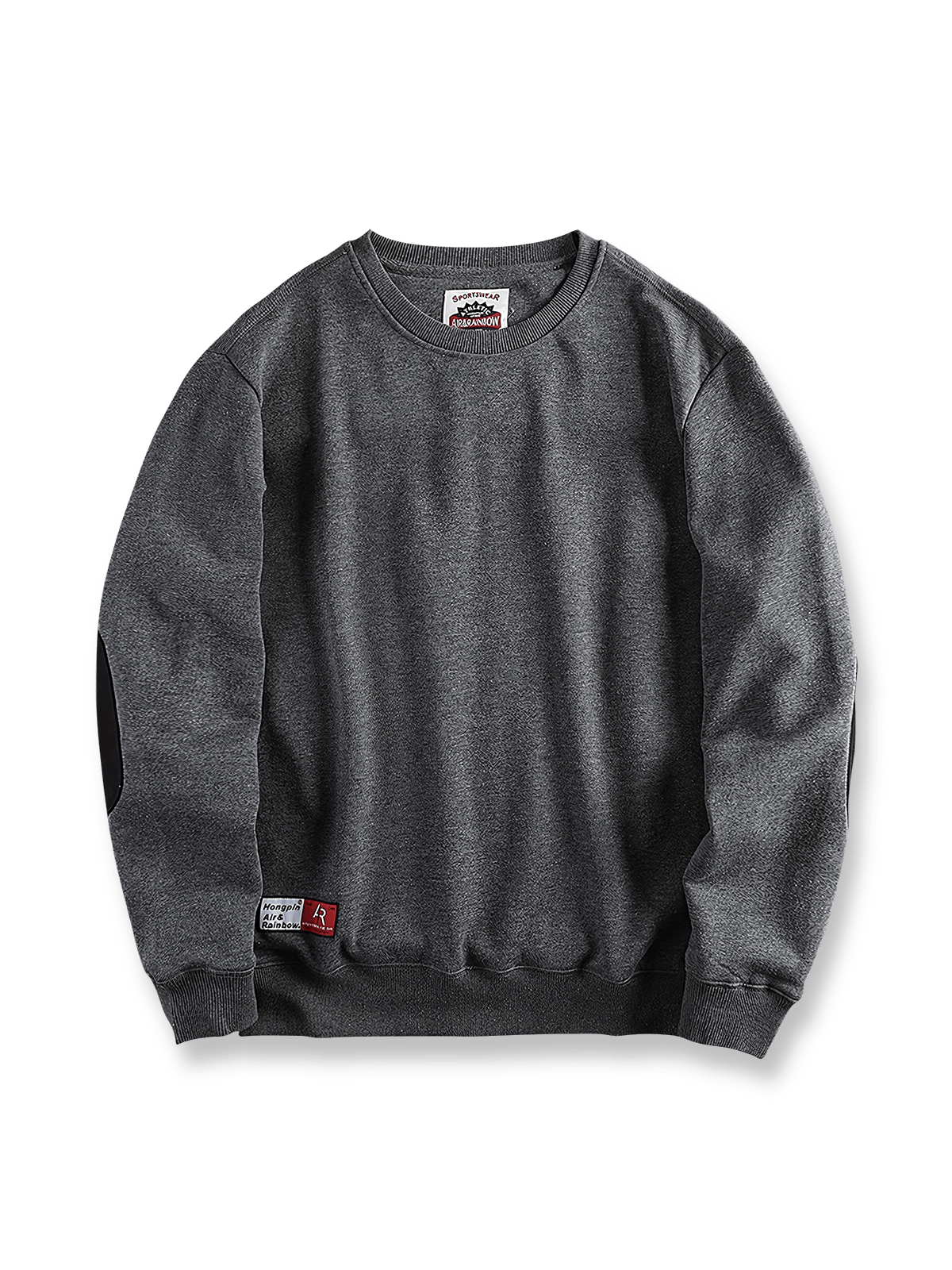 製品画像: 5色展開パッチデザインプルオーバースウェット正面