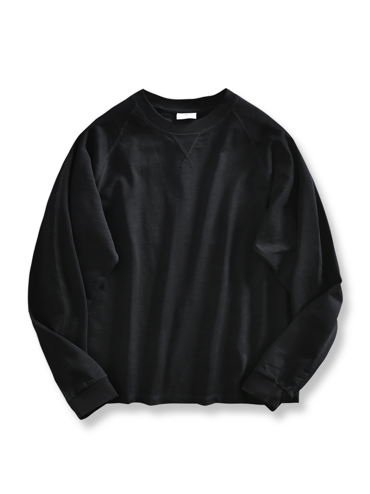 製品画像: ヘビーウェイト竹節糸長袖Tシャツの正面展示