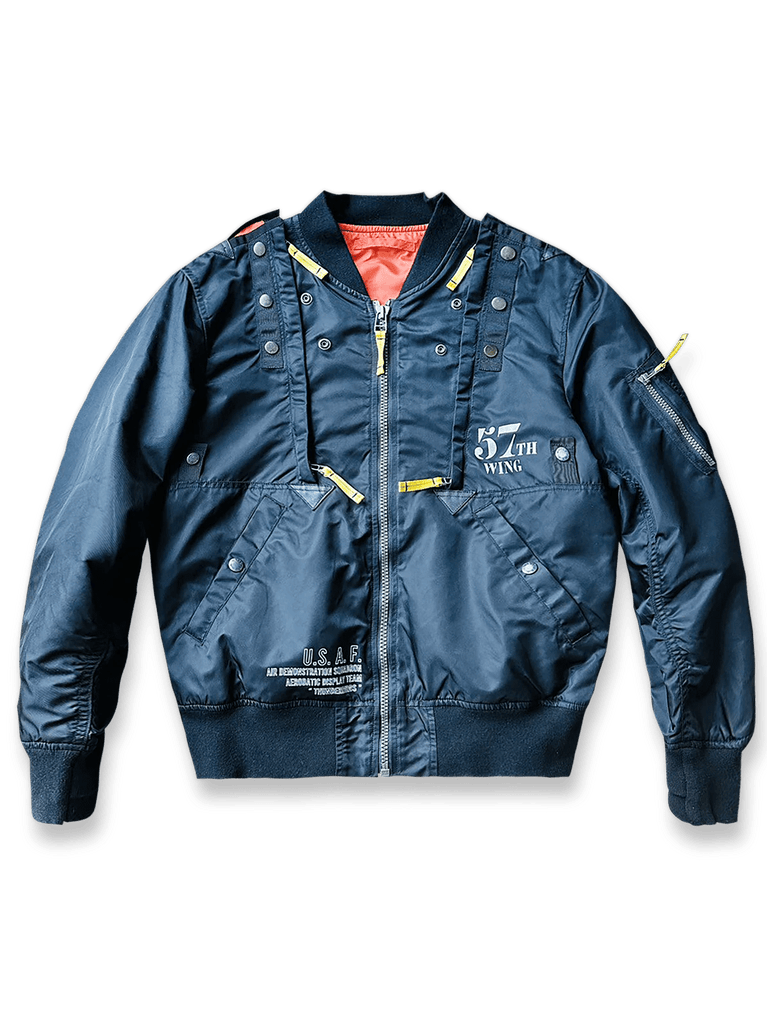 57飛行隊 機能性MA-1フライトジャケット -PESSOA CLUB