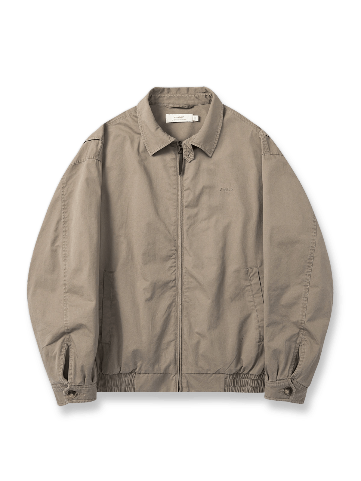 6色展開のハリントンG9ジャケットの正面展示