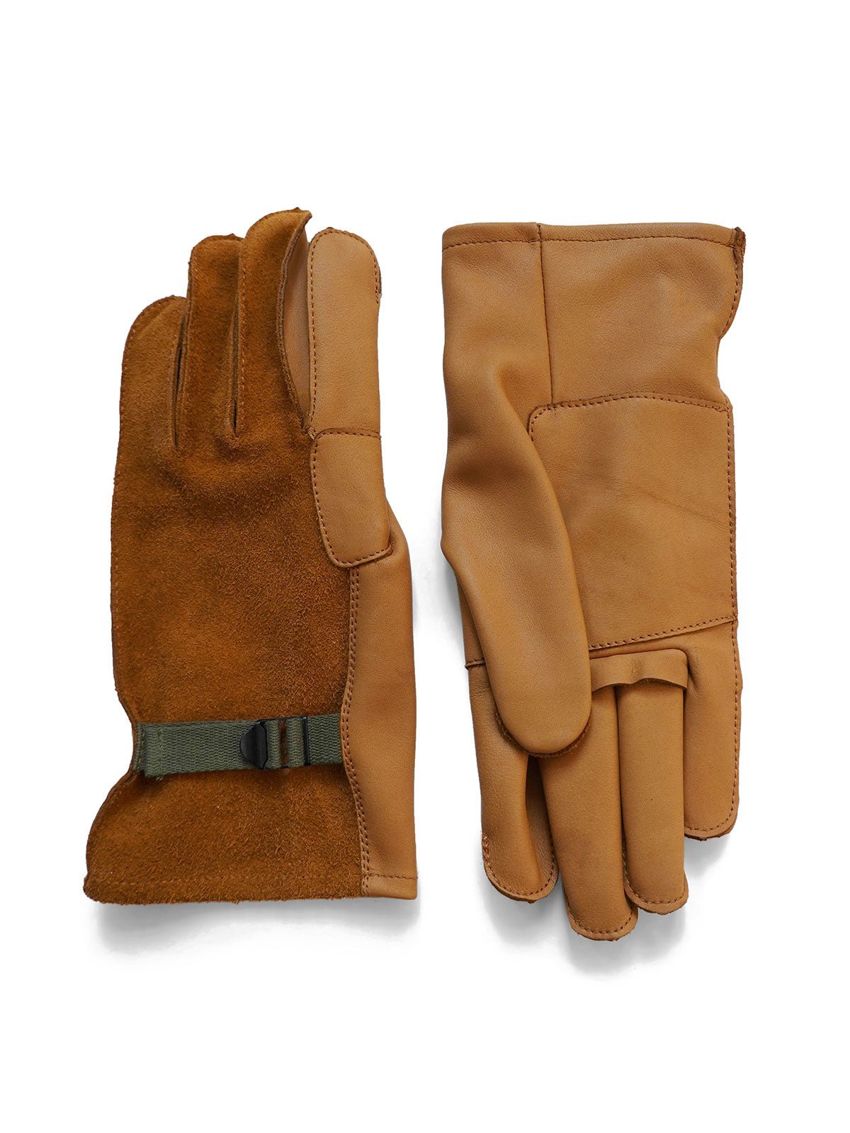 補強された掌と人差し指部分のディテール画像