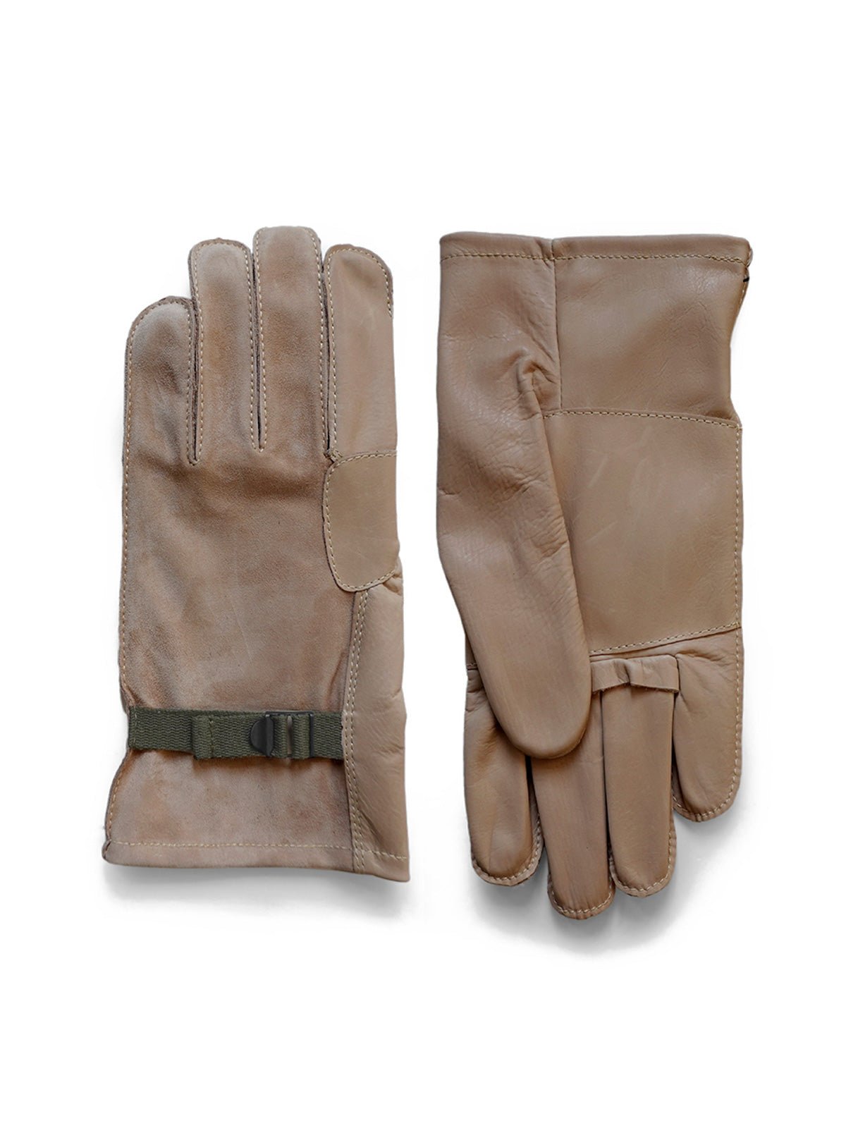 90年代アメカジ牛革ライディンググローブ正面画像