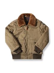 95％ウール中綿入りB-10フライトジャケット